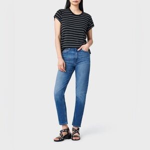 Rag & Bone Wren High-Rise Slim Straight Jeans